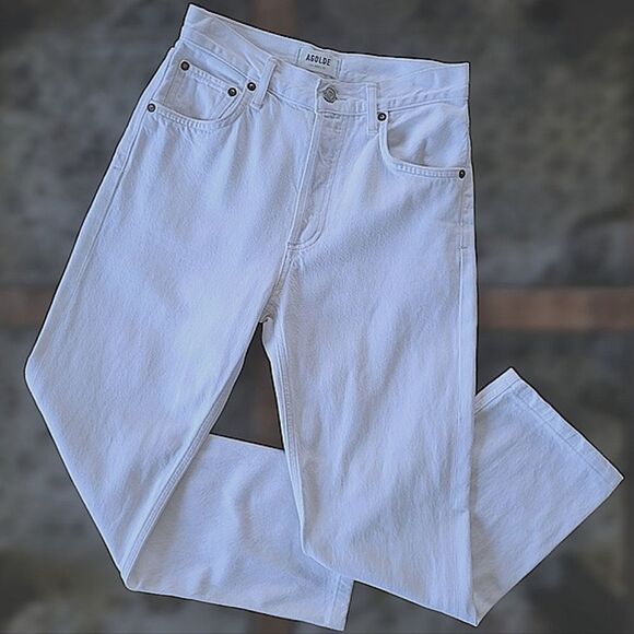 Agolde Ripley Mid-Rise Straight Jean size 24 - Picture 2 of 13